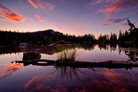 Deep Lake Morning - Deep Lake Indian Heaven Wilderness