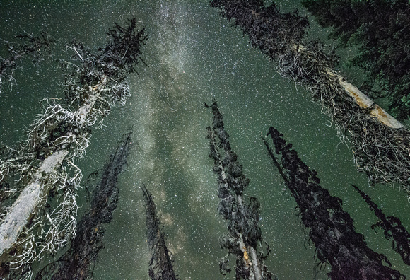 Milky Way Sparks Lake